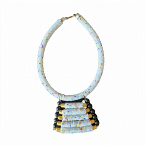 Hand craft African Maasai beaded pendant necklace